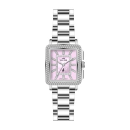 Paris Polo Club PPC-DA14-SL-PR Purple Dial Bracelet Strap Women Watch